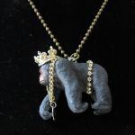 Verkocht Ketting Gorilla € 25,00